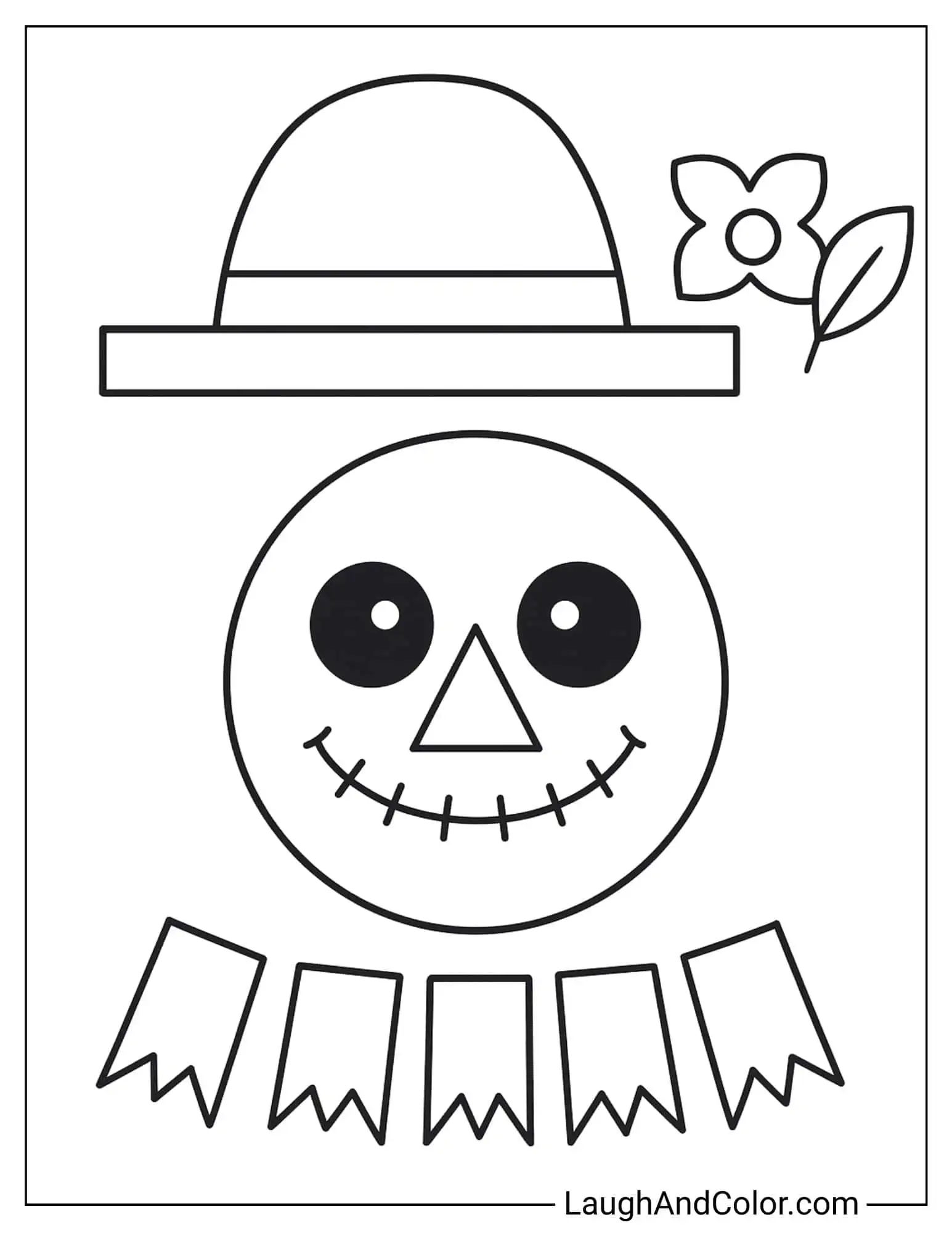 Paper Plate Scarecrow Craft for Kids | Easy Fall DIY Activity